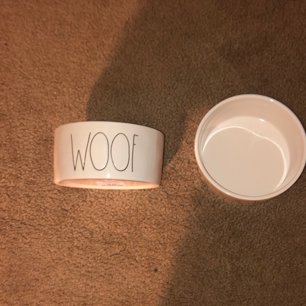 Rae Dunn Dog Bowl Set Of 2